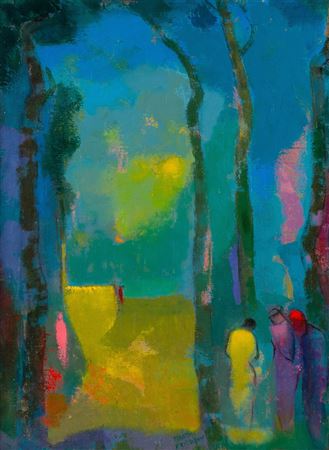 "Summer" by Martin Friedman - Auction record, sale price, and art valuation. Compare with similar artists and explore comparable artworks.
