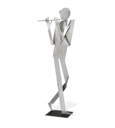 FIGURE OF A FLUTIST, CIRCA 1950
