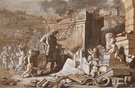 Sample artwork by Pierre Revoil (1776 - 1842), known for figure painting - View similar artists and auction records