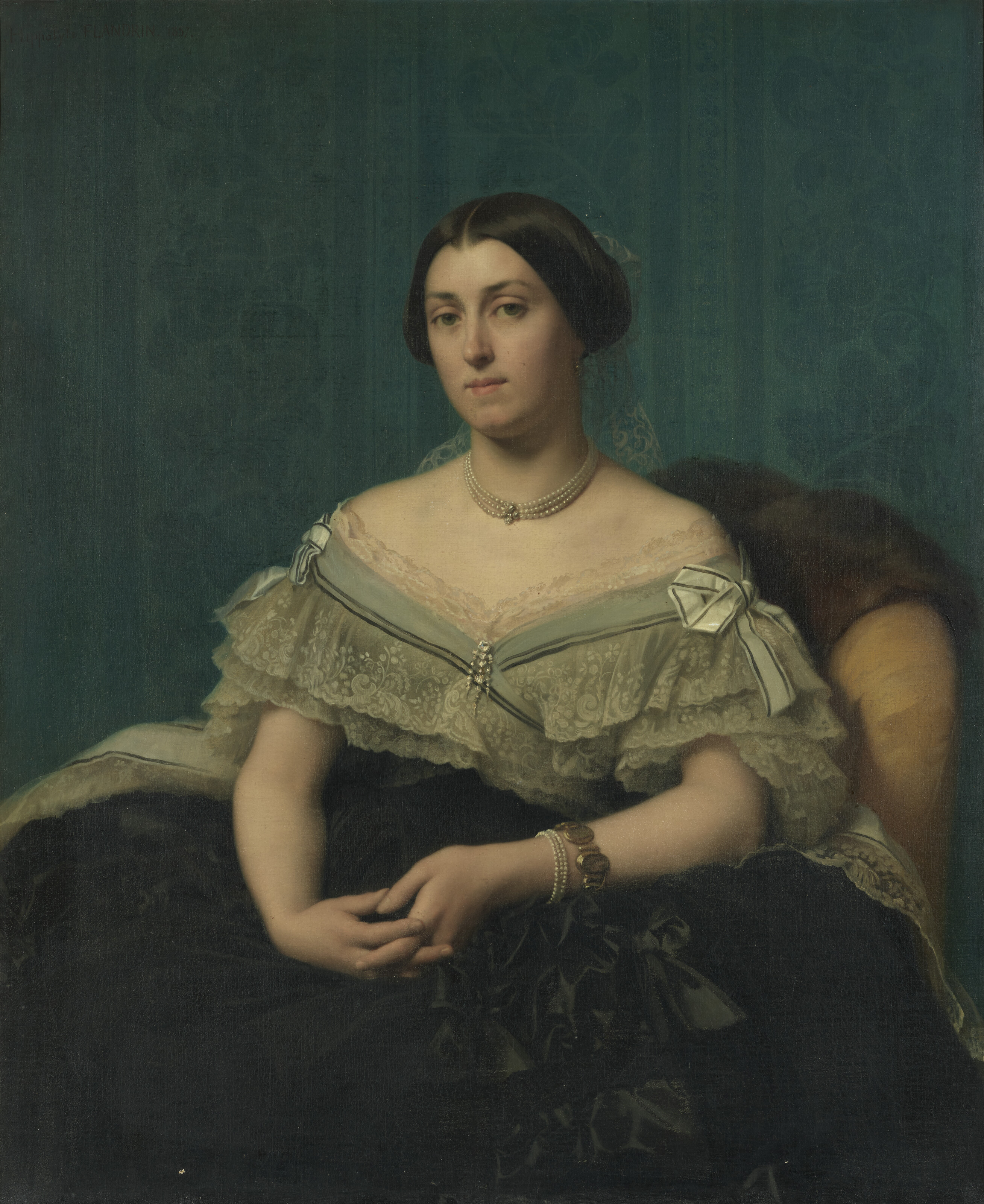 Portrait de Marie Legentil née Marcotte d'Argenteuil (1828-1920)