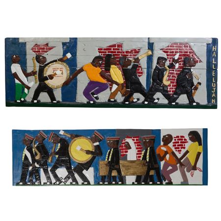 "Hallelujah (Onward Brass Marching Band) Second Line" and "Jazz Funeral Procession" (3)