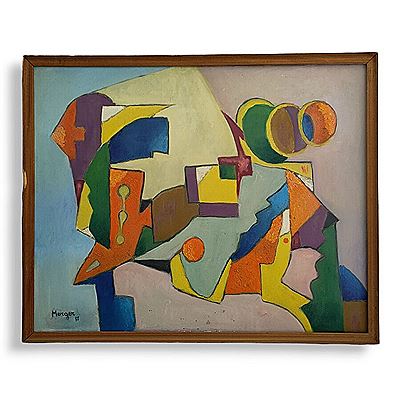 Géométrie colorée, 1987.