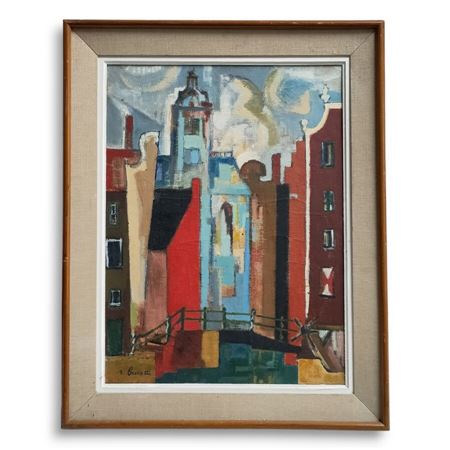 Amsterdam, St Nicolasskerk by Armando Buratti - Auction record, sale price, and art valuation. Compare with similar artists and explore comparable artworks.