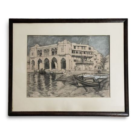 Algiers, the Palais de l'Amirauté, 1929.