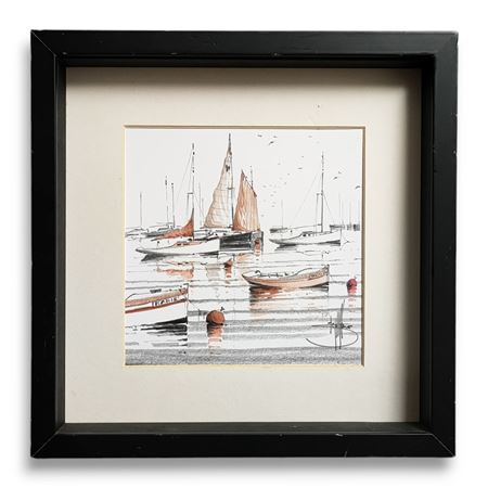 Sailing boats and barques
