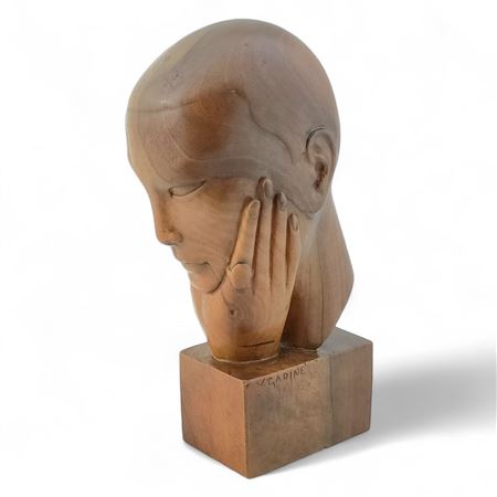 Head of a figure