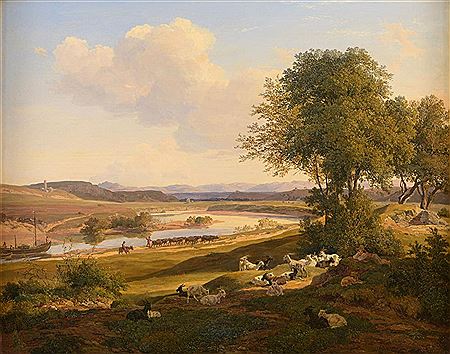 Tiberlandschaft bei Acqua Acetosa, 1831 by Hans Heinrich Jurgen Brandes - Auction record, sale price, and art valuation. Compare with similar artists and explore comparable artworks.