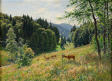 Sommertag auf der Lichtung by Carl Zimmerman - Auction record, sale price, and art valuation. Compare with similar artists and explore comparable artworks.