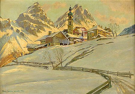 Ansicht von Lermoos in Tirol