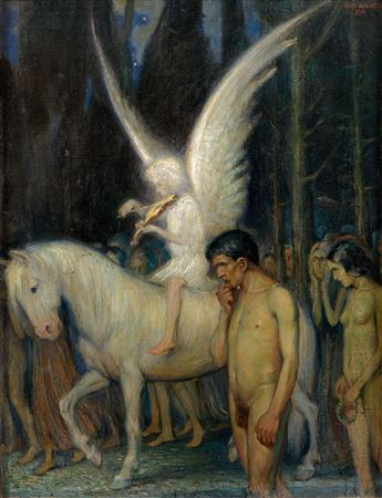 The leading angel