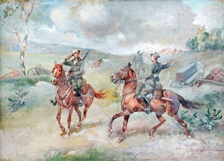 REPORT - SCENE FROM THE DEFENSE WAR OF 1939