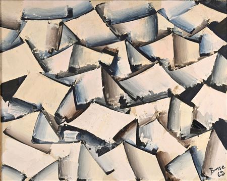 Abstract composition Cadière 7, 1962