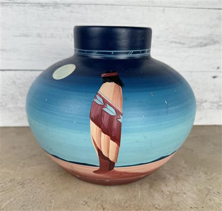 Sioux Indian Pot Vase
