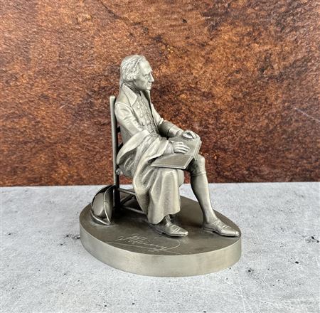 Patrick Henry Pewter Figure