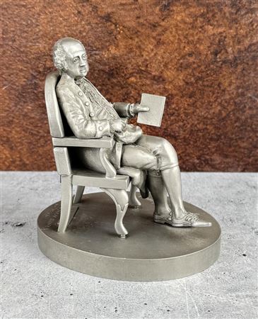 John Adams Pewter Figure