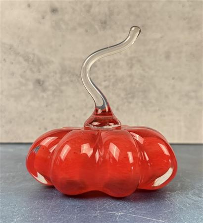 Art Glass Pumpkin