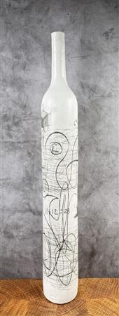 Sketchbook Pottery Floor Vase