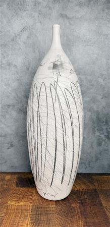 Sketchbook Pottery Floor Vase