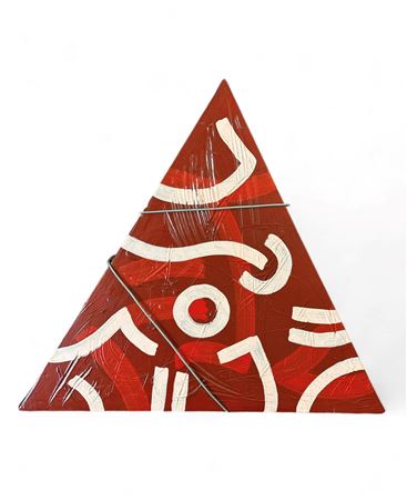 Red Triangle by Fabrizio Pezzino - Auction record, sale price, and art valuation. Compare with similar artists and explore comparable artworks.