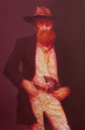 'Bushranger' by Tom McAulay - Auction record, sale price, and art valuation. Compare with similar artists and explore comparable artworks.