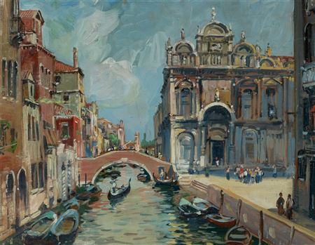 'San Paulo, Venice,' 1953/5.