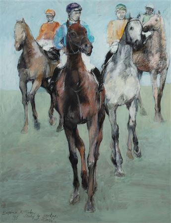 'Study for Jockeys and Horses,'