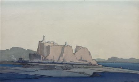 'The Rock of Linus' by Hirst Walker - Auction record, sale price, and art valuation. Compare with similar artists and explore comparable artworks.