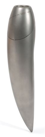 Official torch of the 1992 Albertville Olympic Games. Nicknamed "the horn".