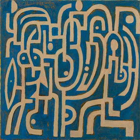 Blues by Stanislaw Mlodozeniec - Auction record, sale price, and art valuation. Compare with similar artists and explore comparable artworks.