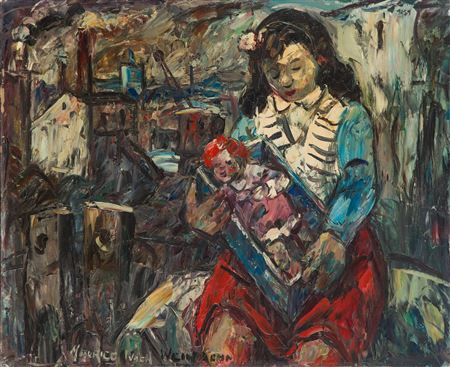 Dziewczynka z lalką, 1959