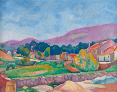 Sample artwork by Jozef Pankiewicz (1866/68 - 1940), known for landscape, portrait, and still life painting - View similar artists and auction records