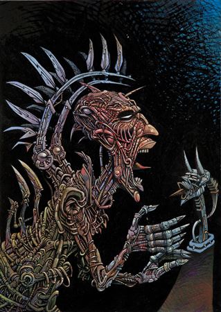 "Cyberia", niepublikowana ilustracja komiksowa, 1999 by Andrzej Janicki - Auction record, sale price, and art valuation. Compare with similar artists and explore comparable artworks.