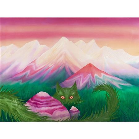 THE GREEN CAT'S DREAM