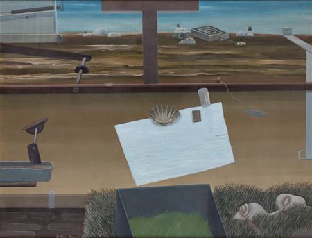 Sample artwork by Juliusz Narzynski (Born 1934), known for painting - View similar artists and auction records