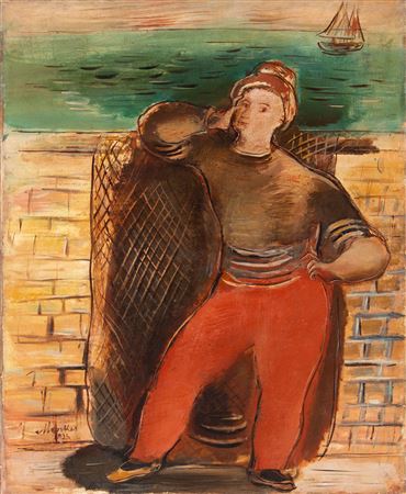 Selfportrait as a sailor, 1925