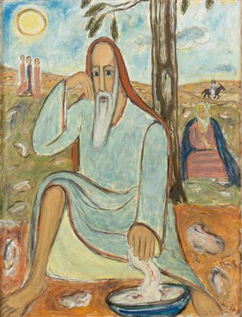 Prophet (recto) / Woman (verso), 1950