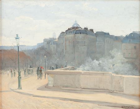 Sample artwork by Aleksander (Alexander) Gierymski (1850 - 1901), known for marine genre, harbor scene and waterscape painting - View similar artists and auction records