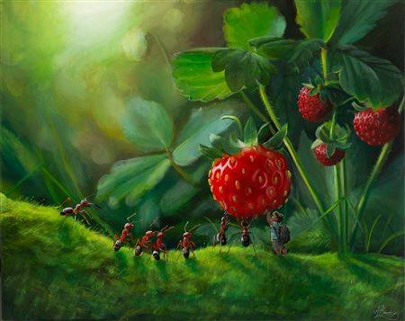 “The heavy fruit of labor”, 2024