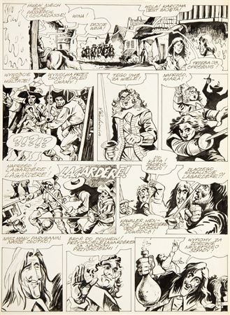 "Kawaler de Lagardere", board nr 5