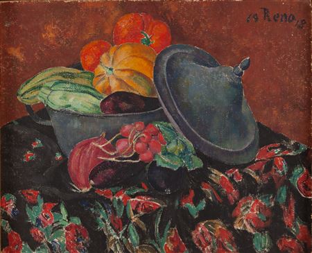 Martwa natura z warzywami, 1918