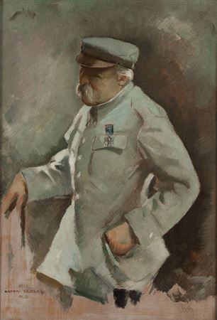 Portret marszałka Józefa Piłsudskiego, 1935 by Antoni Grabarz - Auction record, sale price, and art valuation. Compare with similar artists and explore comparable artworks.