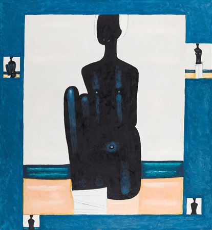 'Black woman on the beach', 1994