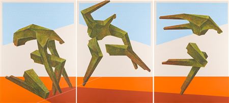 Sample artwork by Adam Bakalarz (Born 1989), known for painting - View similar artists and auction records
