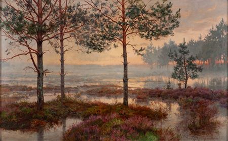 Zmierzch na wrzosowisku, 1912