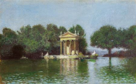 "Willa Borghese in Rome", 1899