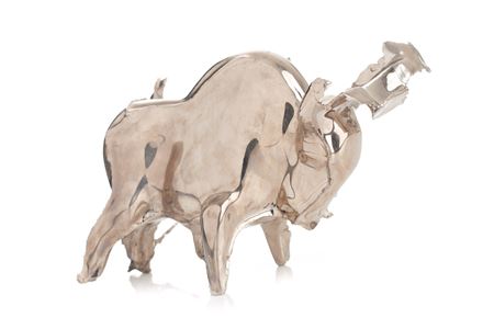 "Bison L model Newborn Platine"