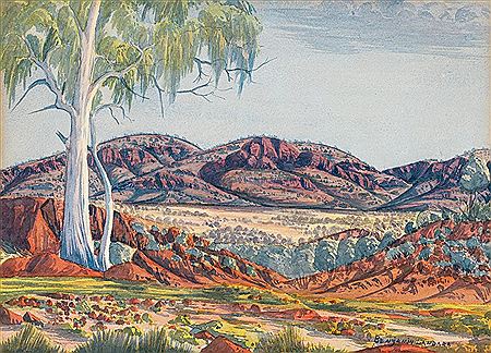 Sample artwork by Benjamin Landara (1921 - 1985), known for aboriginal art - View similar artists and auction records
