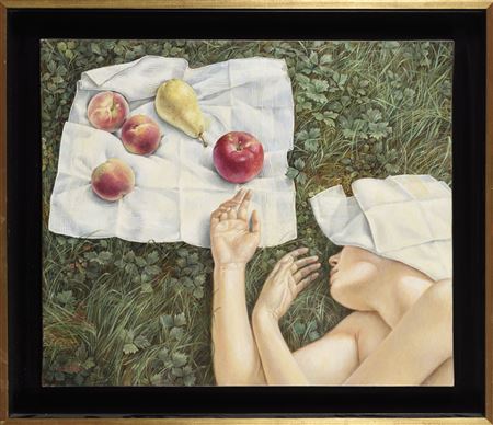 Femme aux pommes