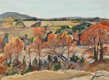On the Brazos by Mary Witherspoon - Auction record, sale price, and art valuation. Compare with similar artists and explore comparable artworks.