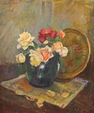 Yellow Roses Still Life